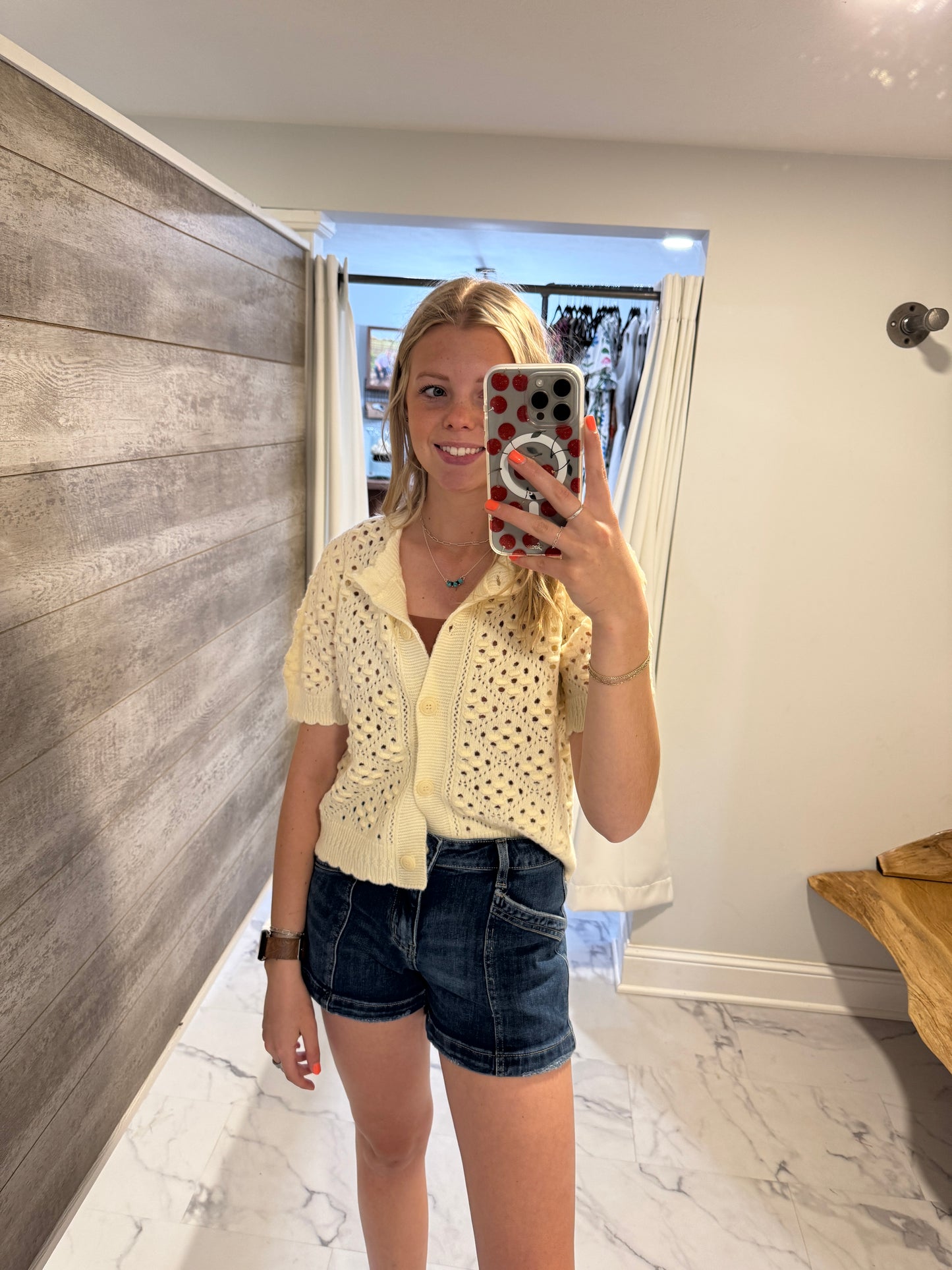Alex Button Down Sweater