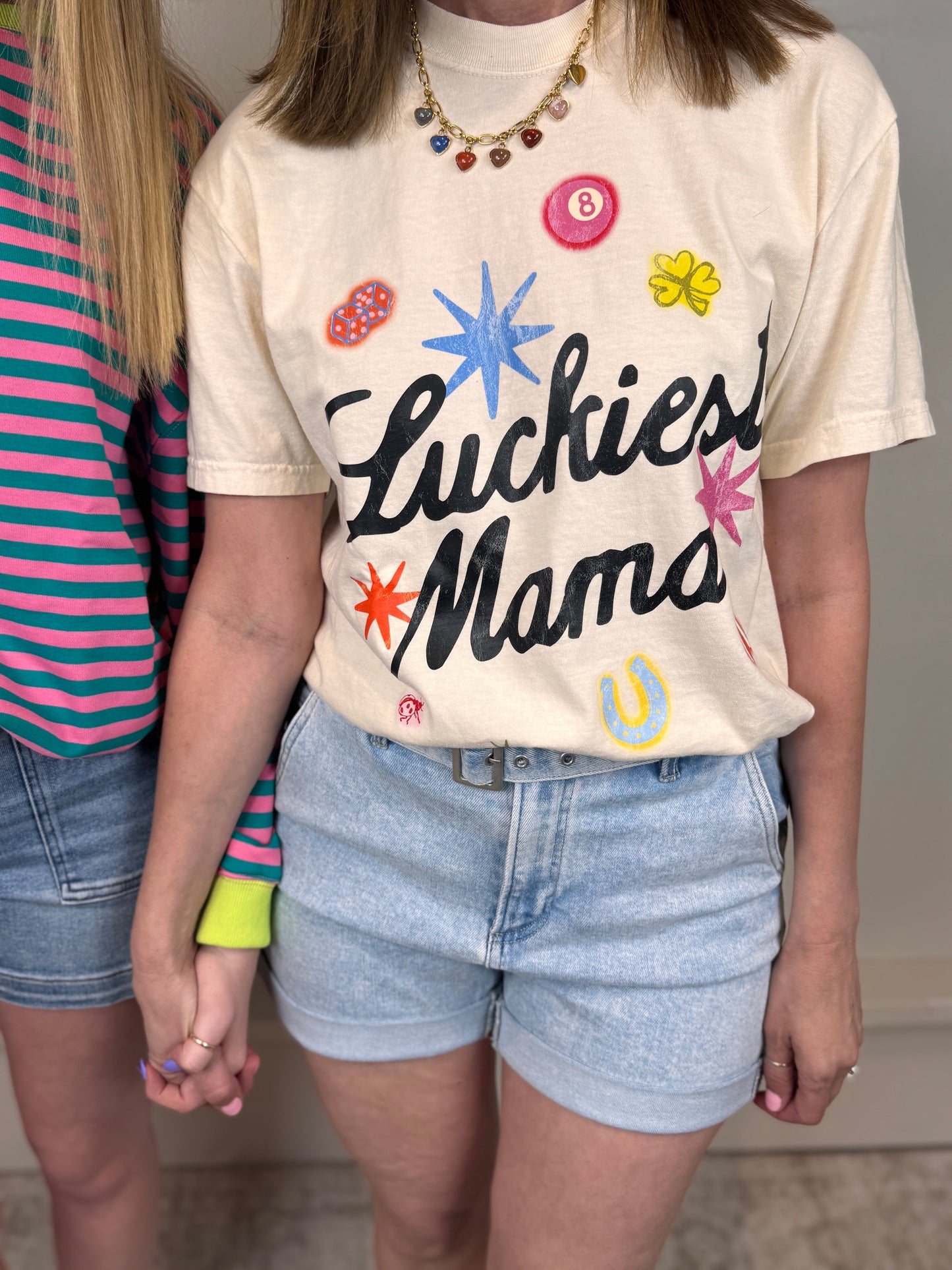 Luckiest Mama Tee