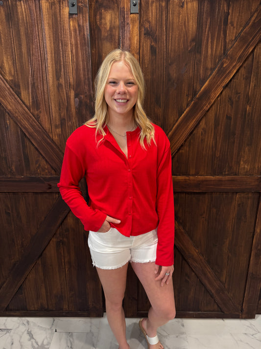 Lilah Button Cardigan