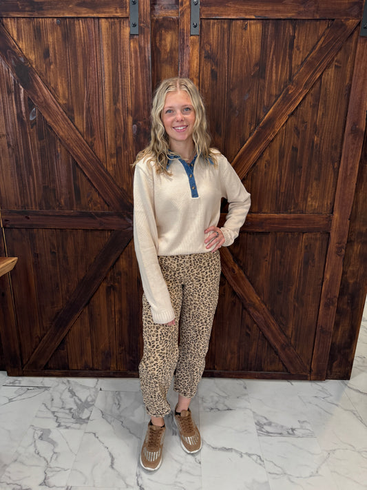 Lillian Henley Sweater Top