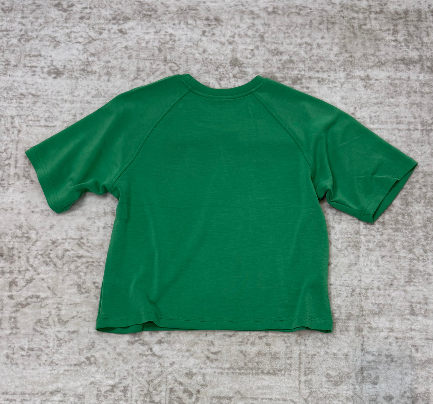 Lacy Drop Shoulder Tee
