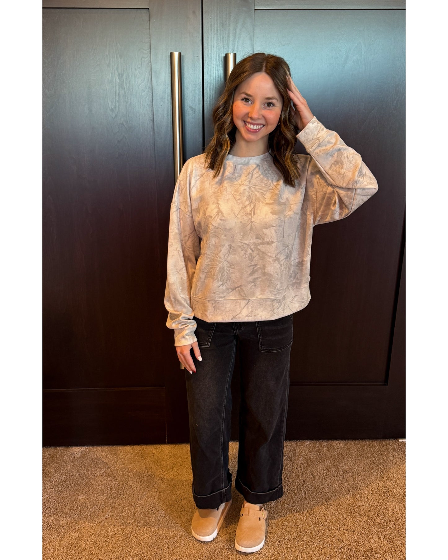 Martina Camo Pullover