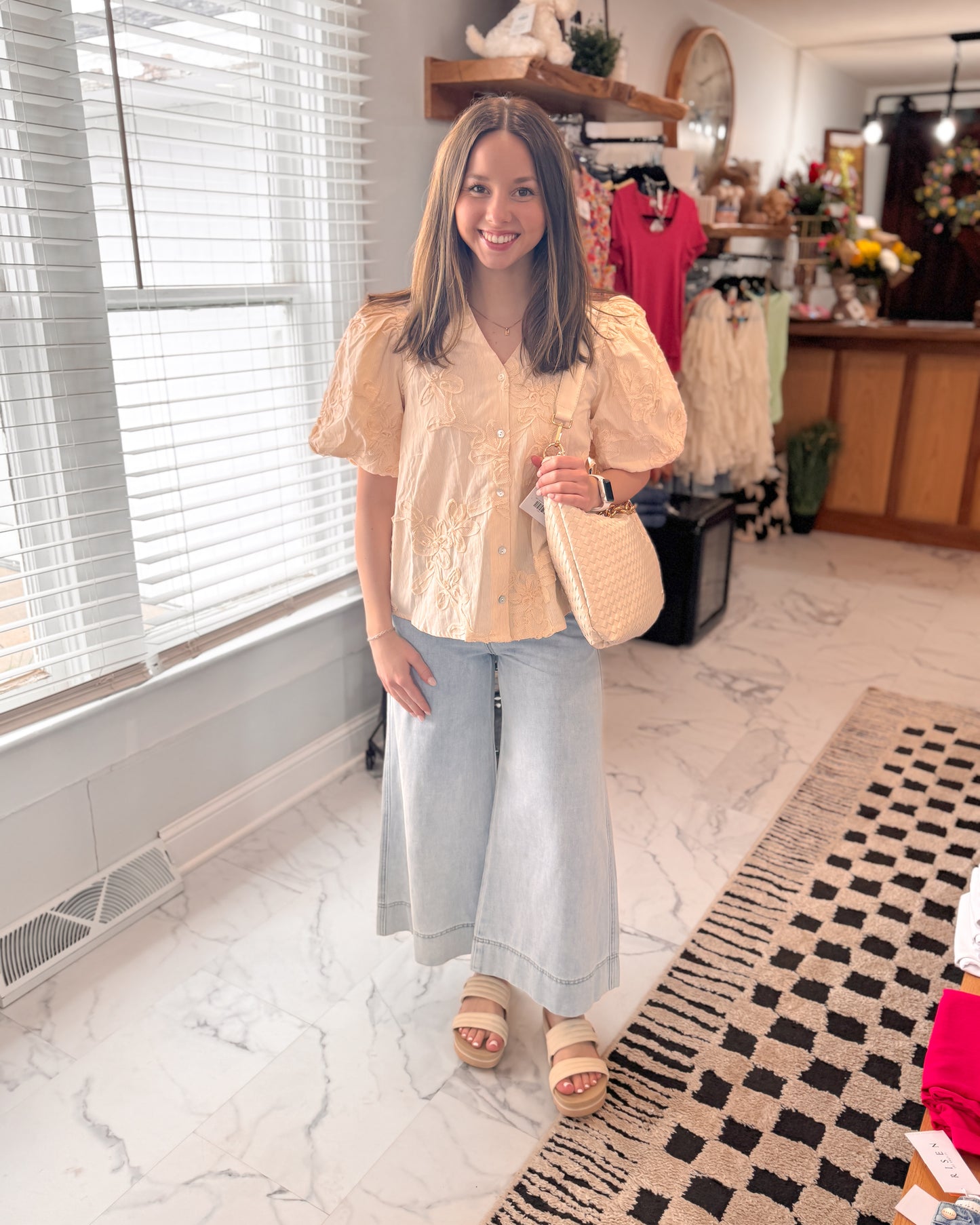 Brenn Gold Blouse