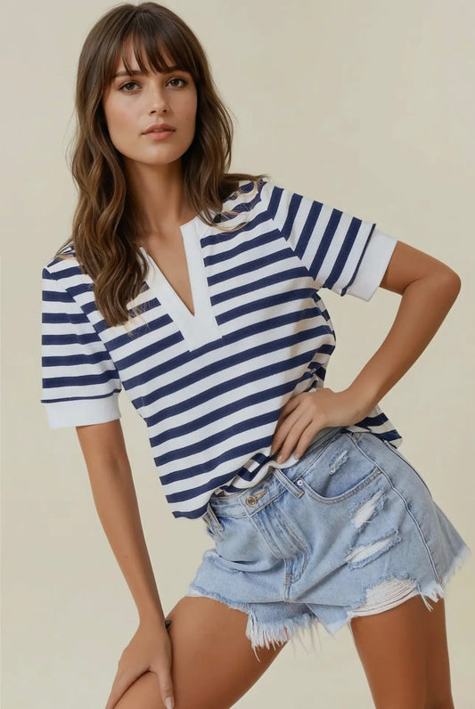 Brudy Striped Top