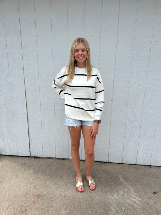 Martina Striped Top