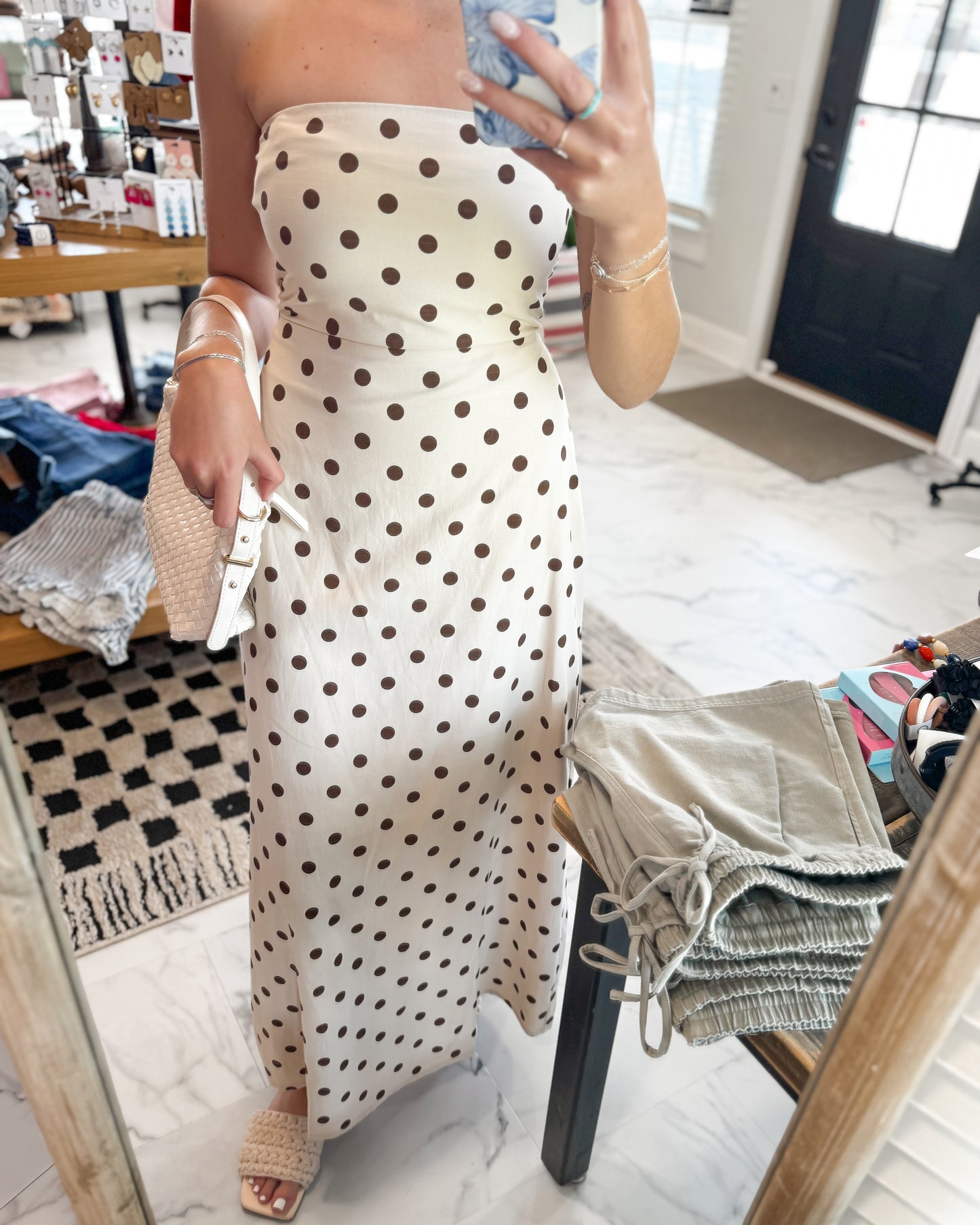 Serena Polka Dot Dress