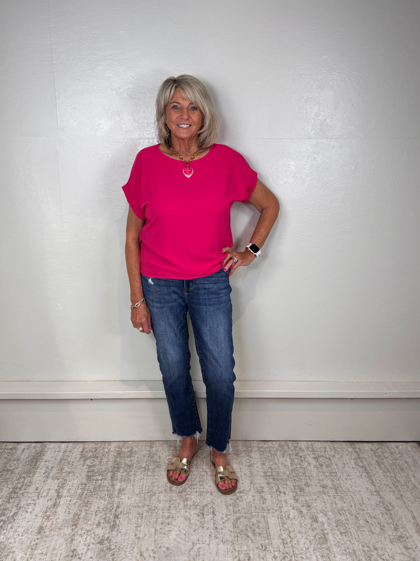 Ava Short Sleeve Top