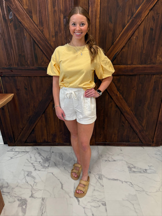 Ariel French Terry Top