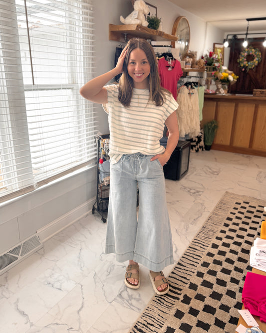 Makayla Striped Tee