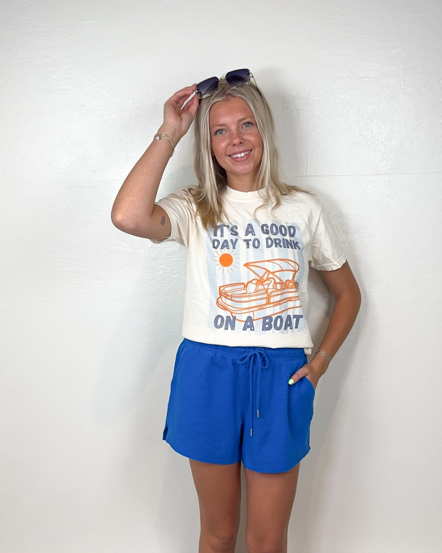 Bergyn Cobalt Blue Shorts