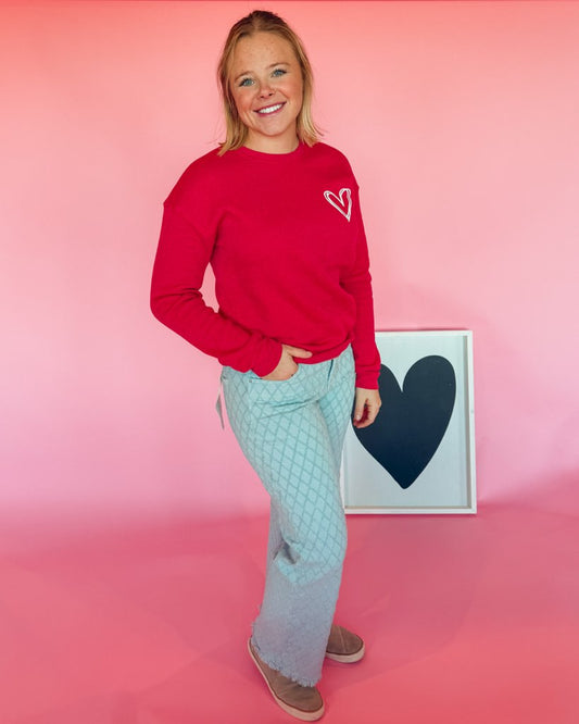 Lola Heart Graphic Sweatshirt