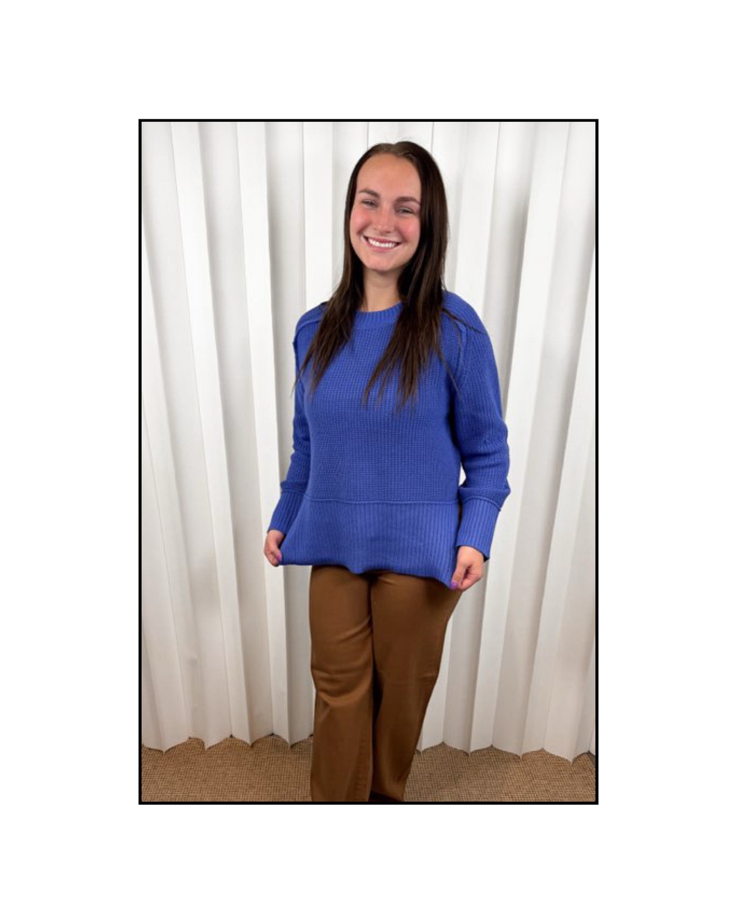 Mary Cobalt Sweater