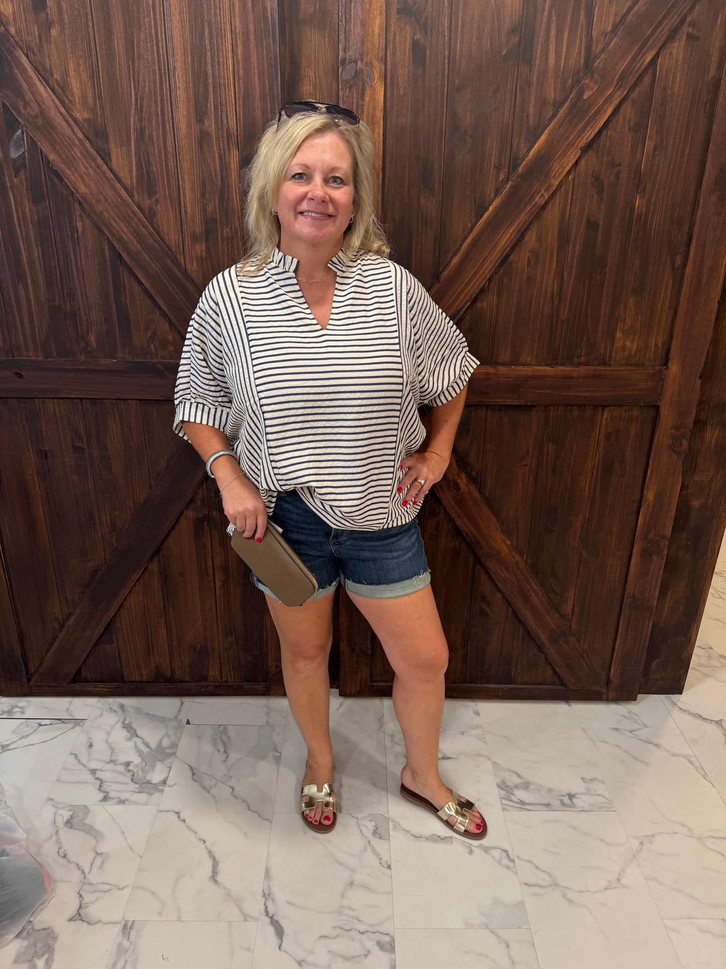 Lillie Stripe Blouse