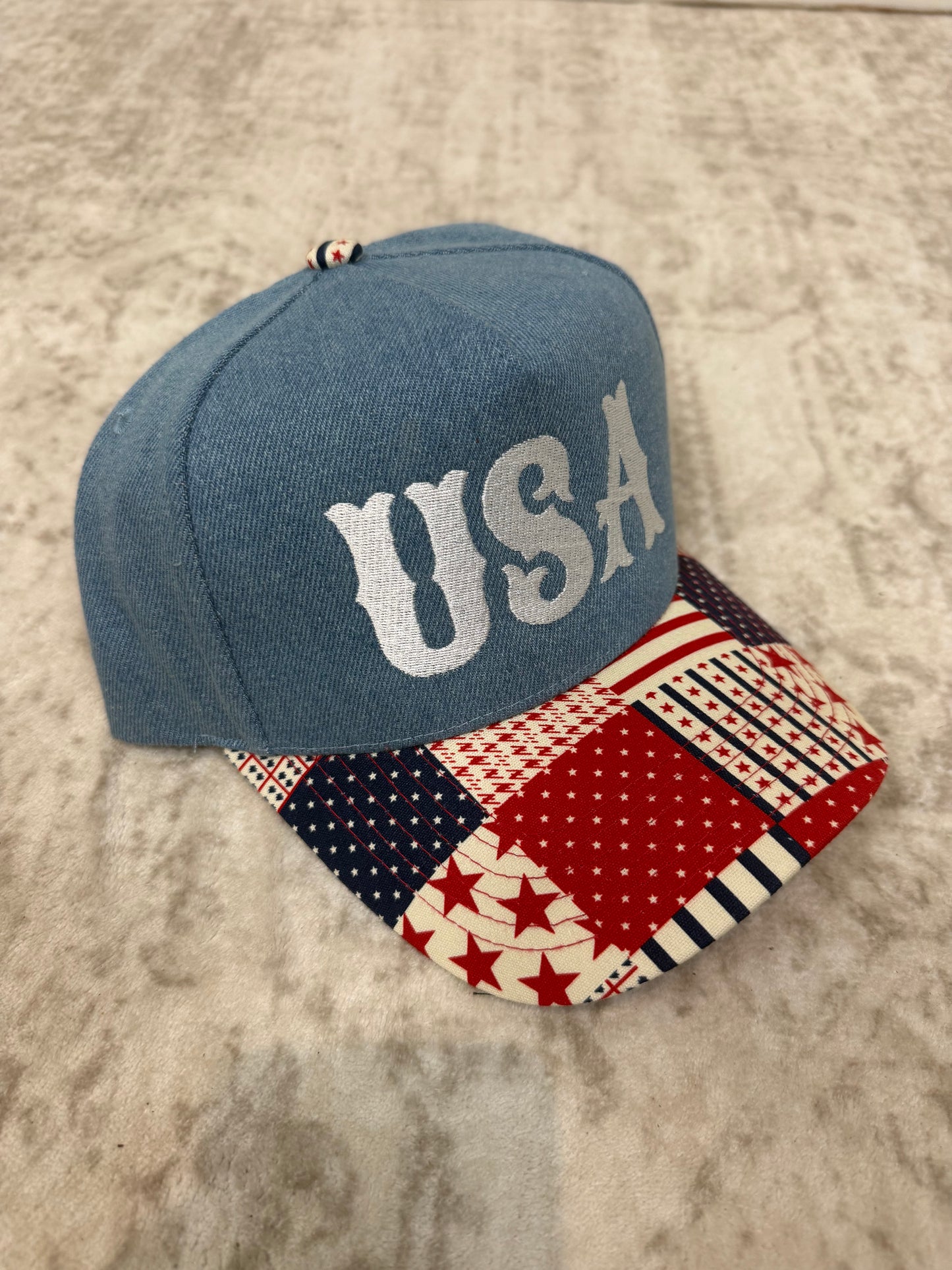 USA Embroidered Trucker Hat
