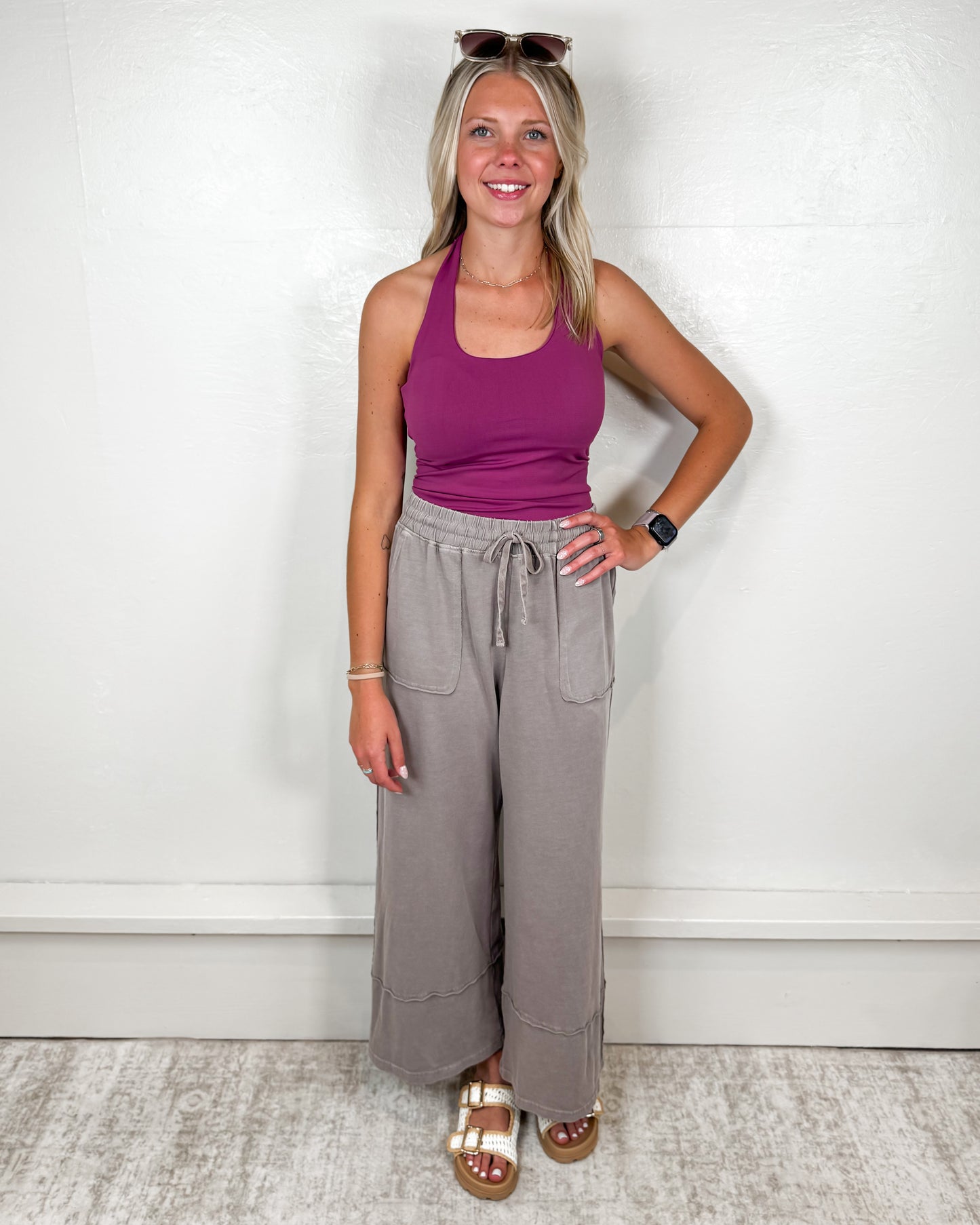 Lettie Orchid Halter Tank
