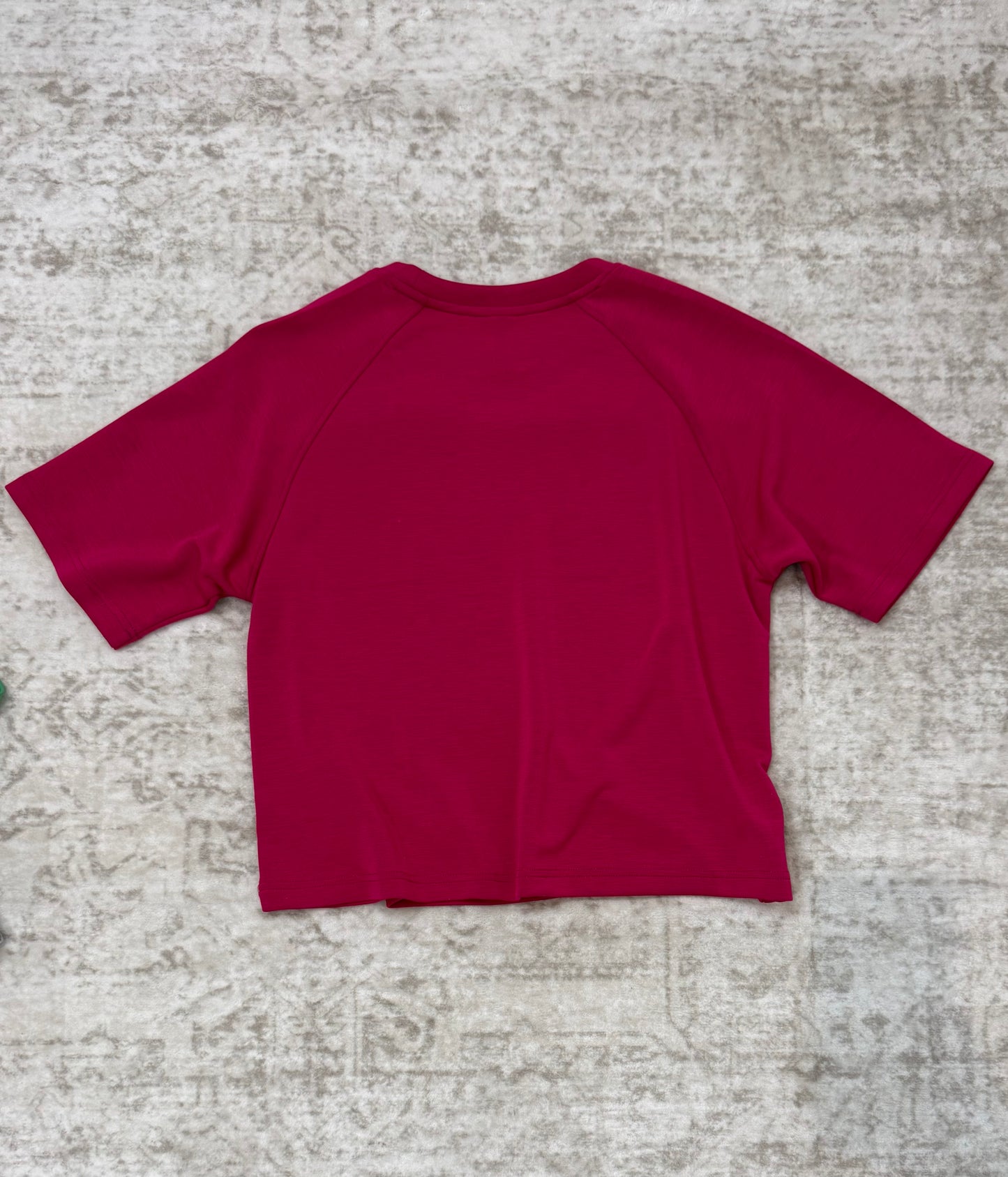 Lacy Drop Shoulder Tee