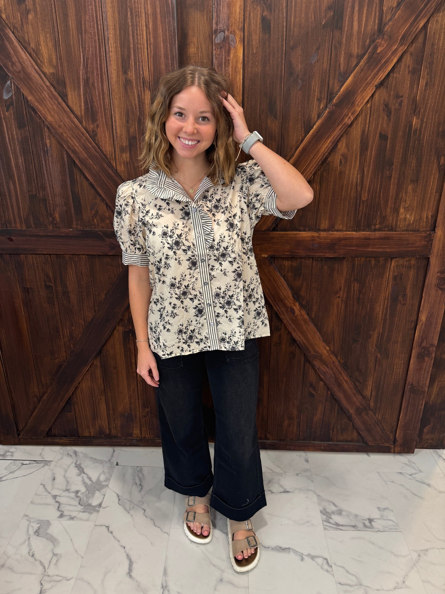 Drew Floral Blouse
