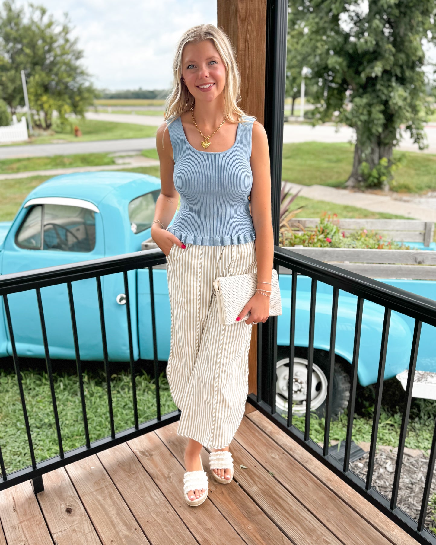 Candace Tulip Stripe Pants