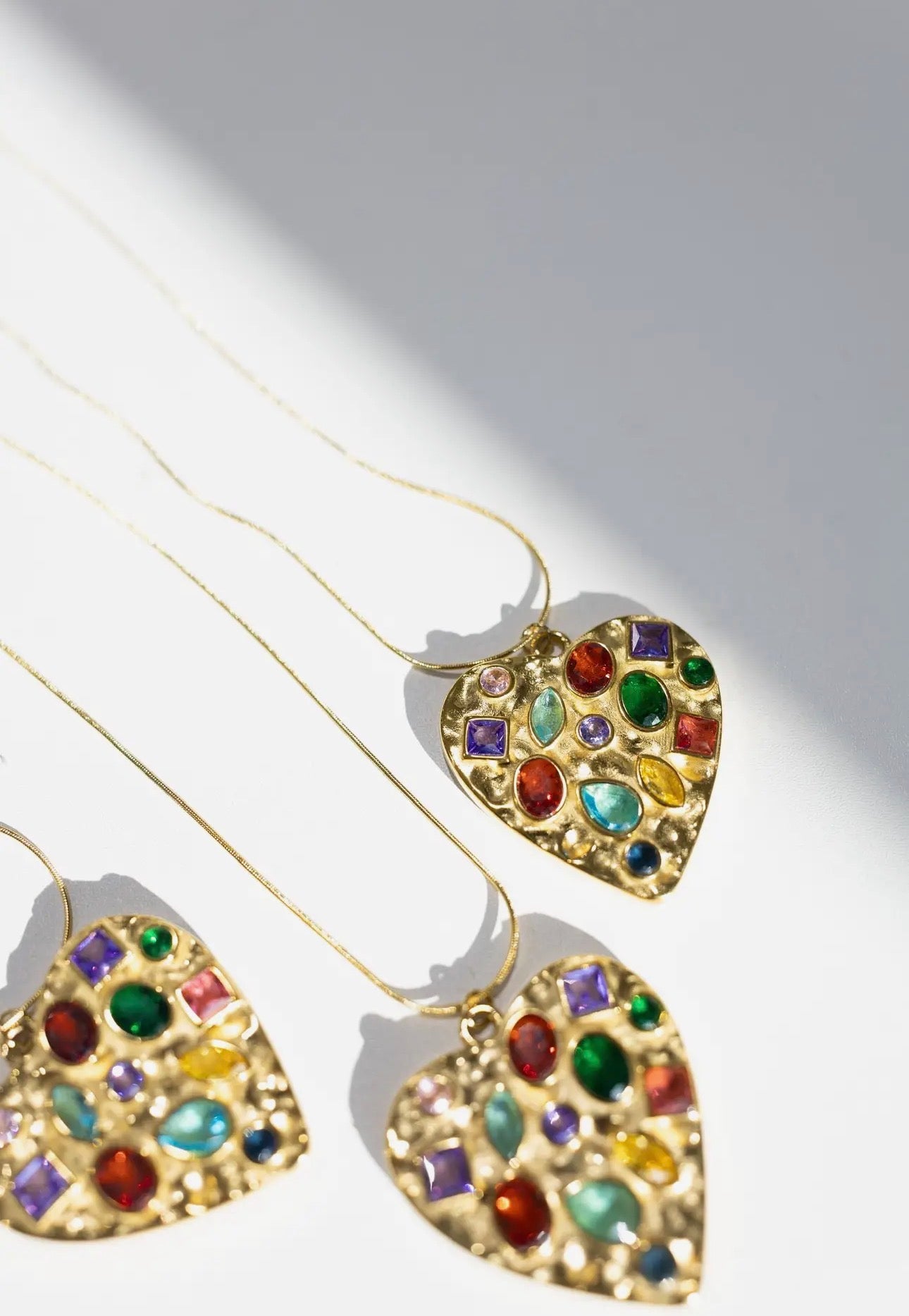 Confetti Heart Necklace