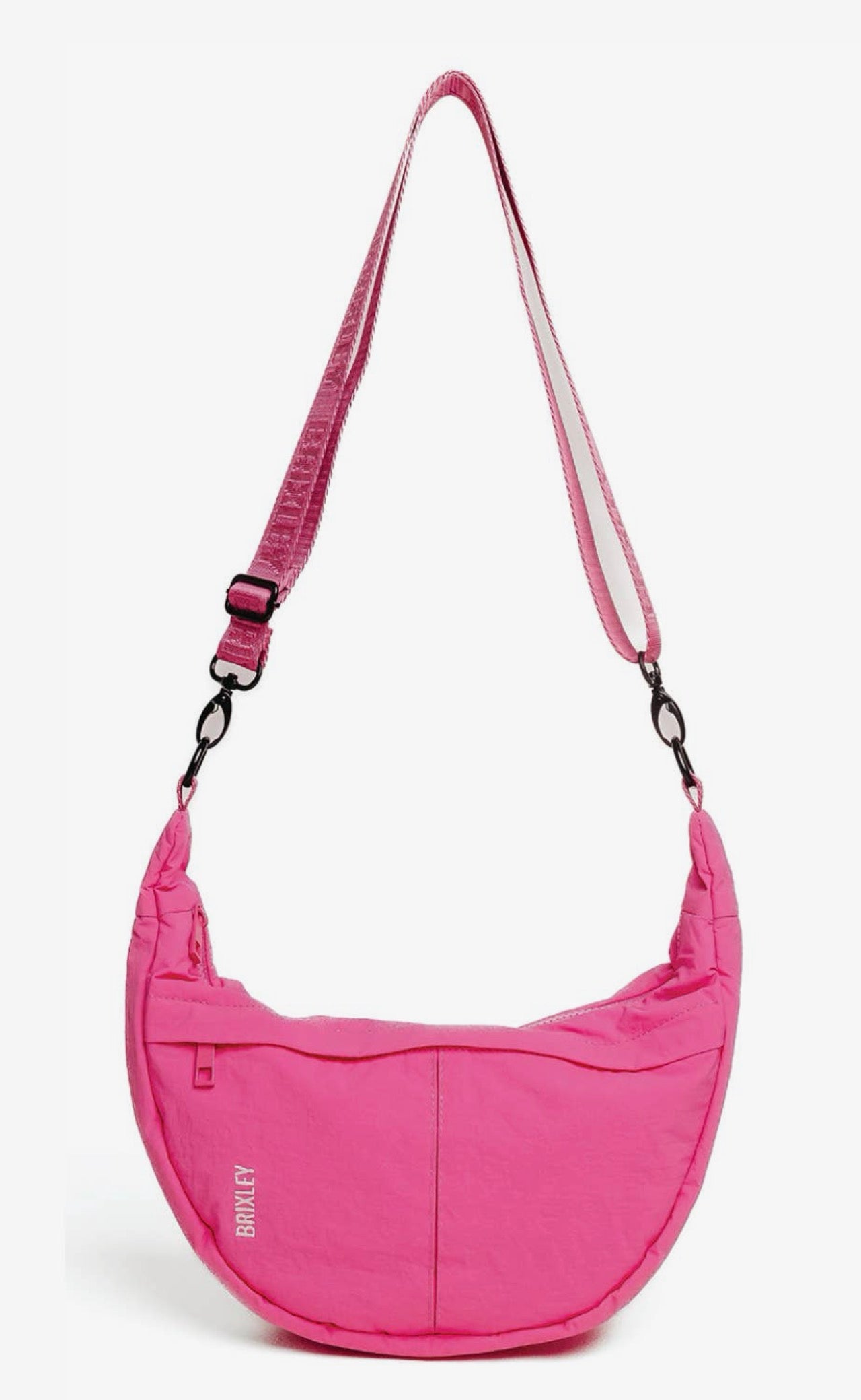Bubblegum Pink Crescent Bag