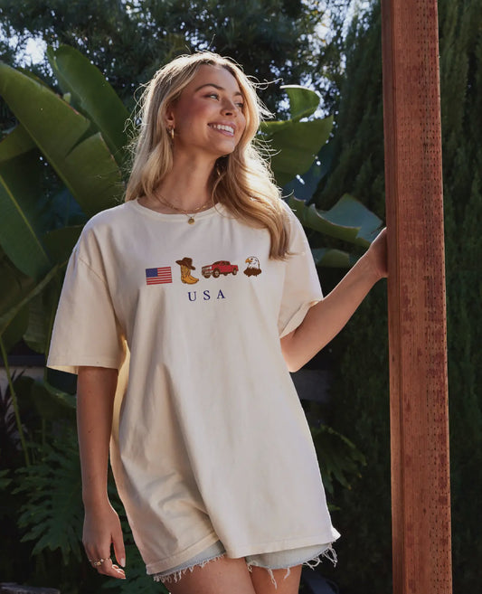 Journey USA Oversized Graphic